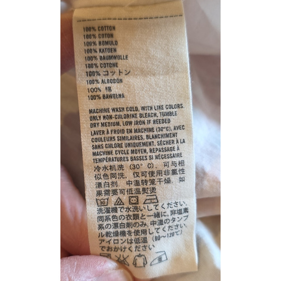 Abercrombie & Fitch Y2K Floral Strapless Babydoll Cotton Dress VTG Rare Med - Picture 7 of 8